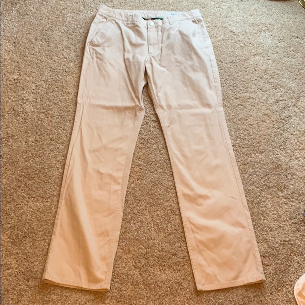 Light kaki bonobos pants